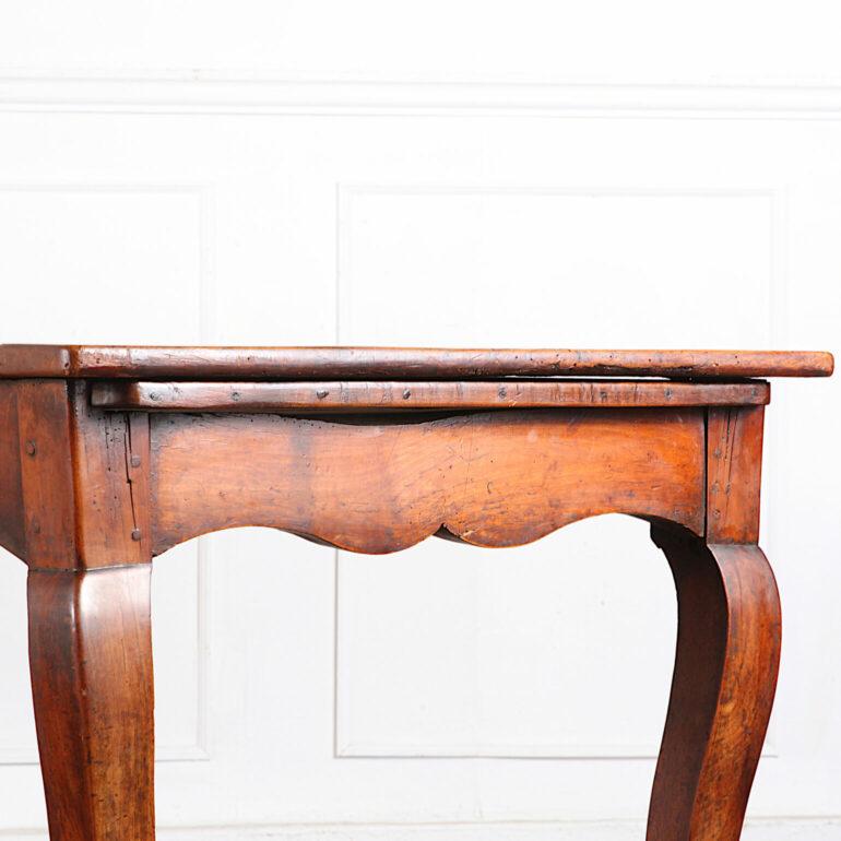 19th Century French Cherry Farm Table Dining Table In Good Condition For Sale In Vancouver, British Columbia