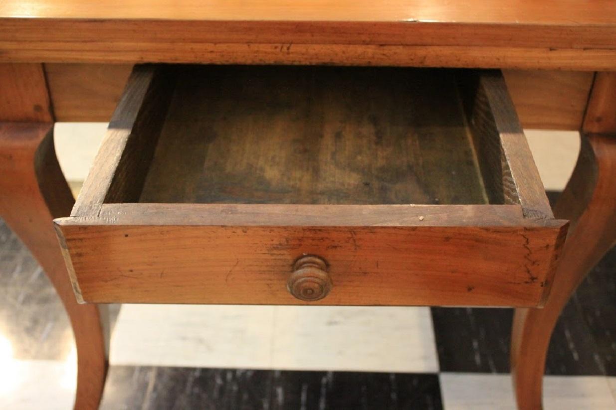 19th Century French Cherry Farm Table For Sale 7
