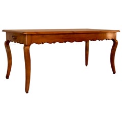 19th Century French Cherry Farm Table
