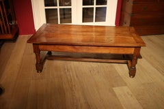 19th Century French Cherry Wood Coffee Table