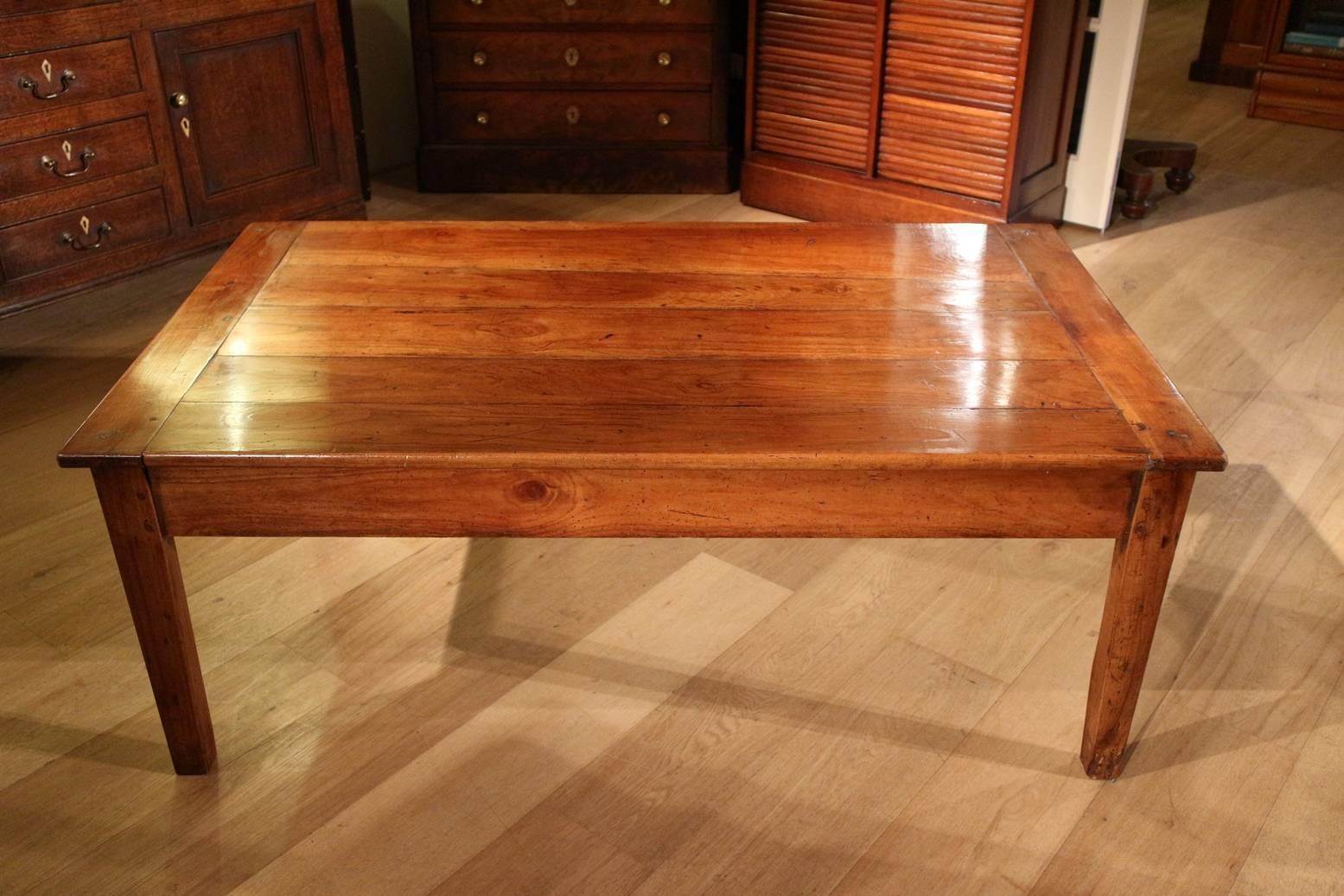 19th Century French Cherrywood Coffee Table 2