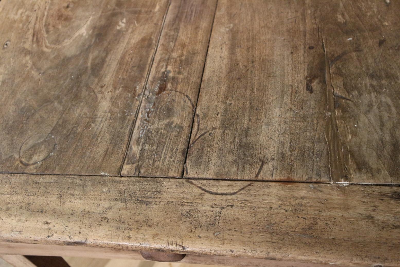 Mid-19th Century 19th Century French Cherry Wood Table