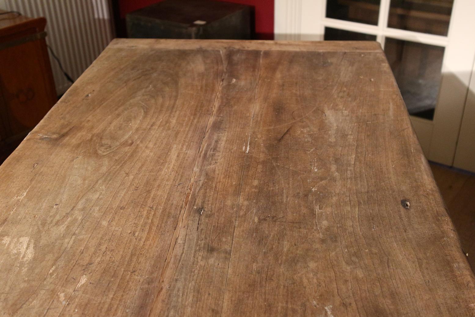 19th Century French Cherry Wood Table 1