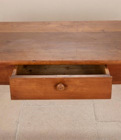 19th Century French Cherrywood Serving Table