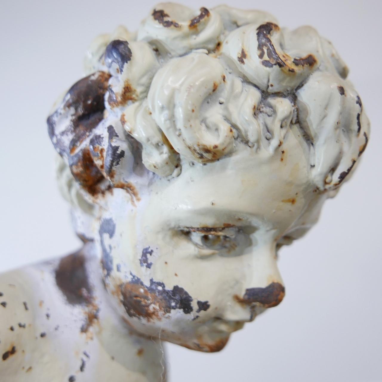 cast iron cherub