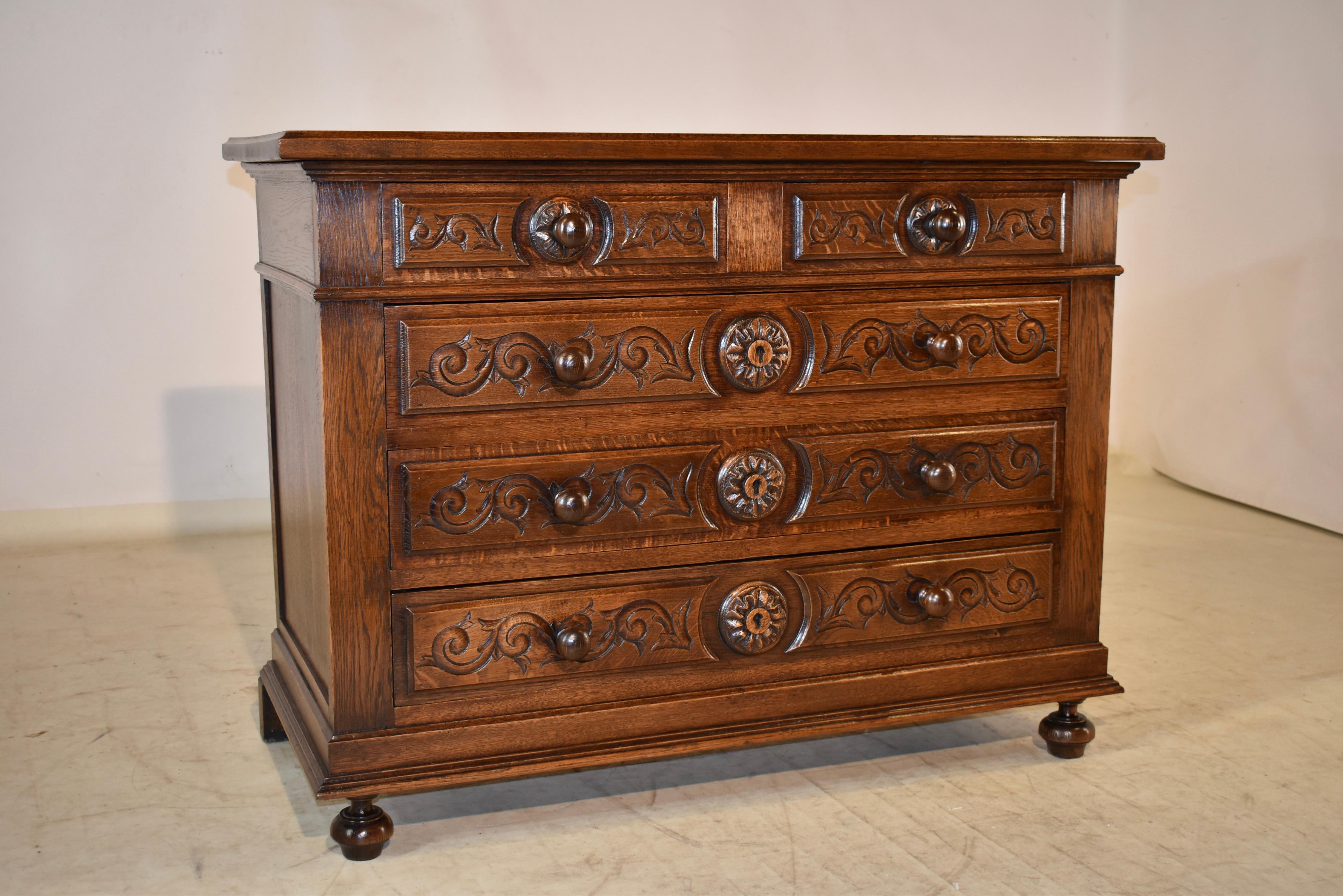 Napoleon III 19th Century French Chest of Drawers For Sale