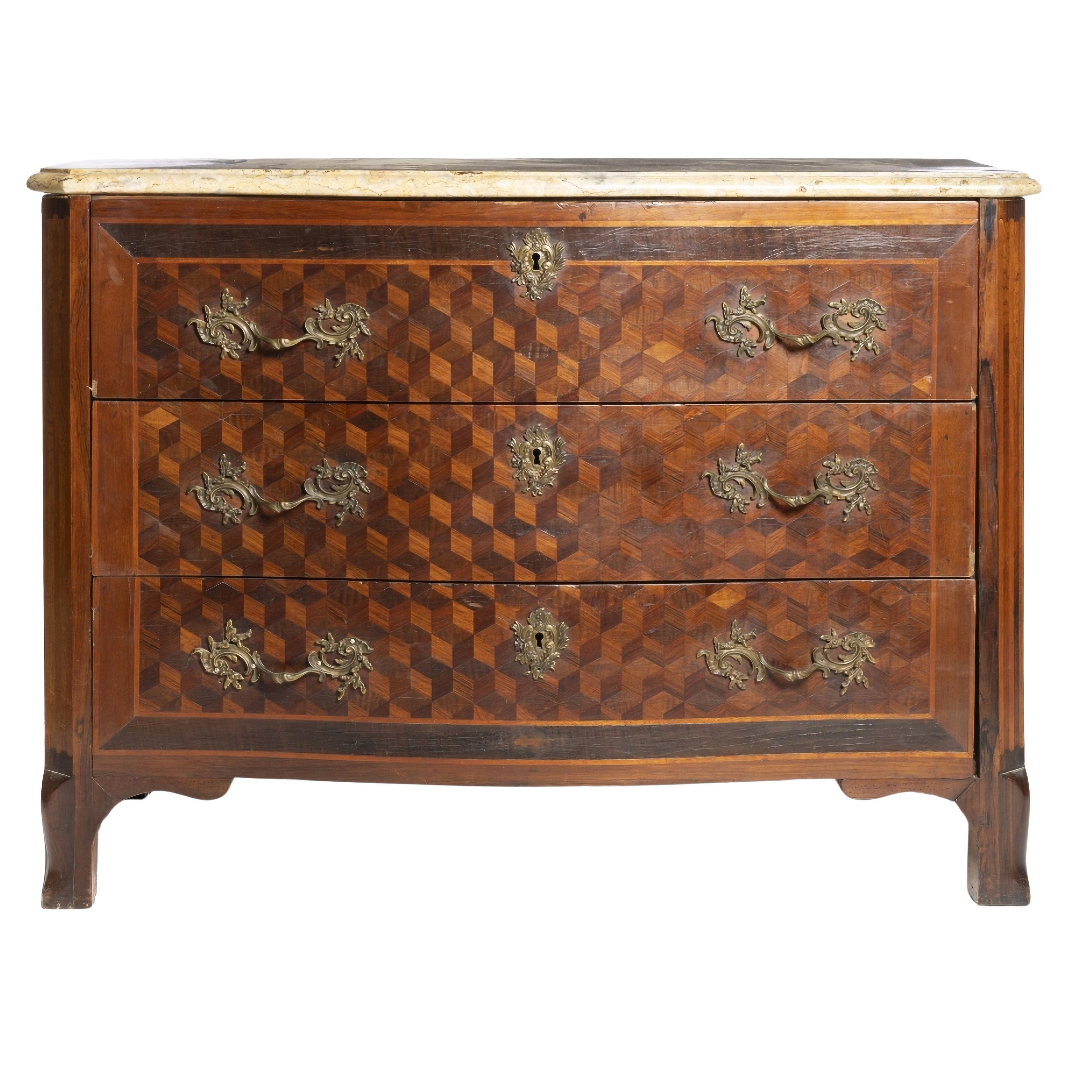 19th Century FRENCH CHEST OF DRAWERS