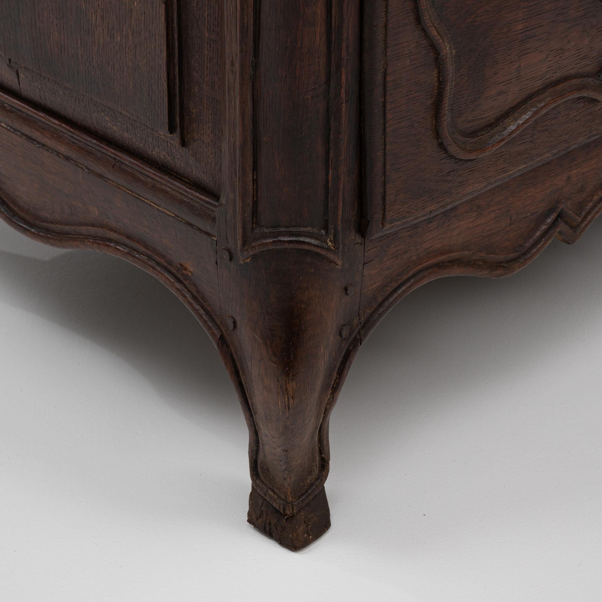 19th Century French Chest Of Drawers in Original Patina For Sale 8