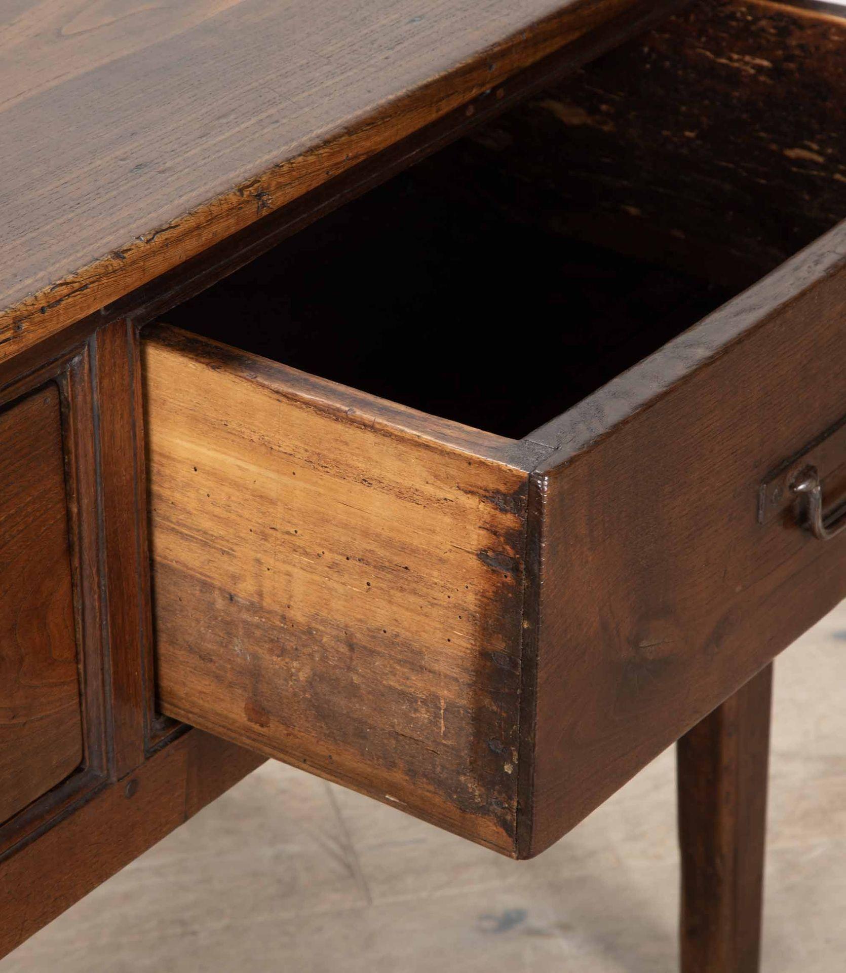 19th Century French Chestnut Dresser Base For Sale 2