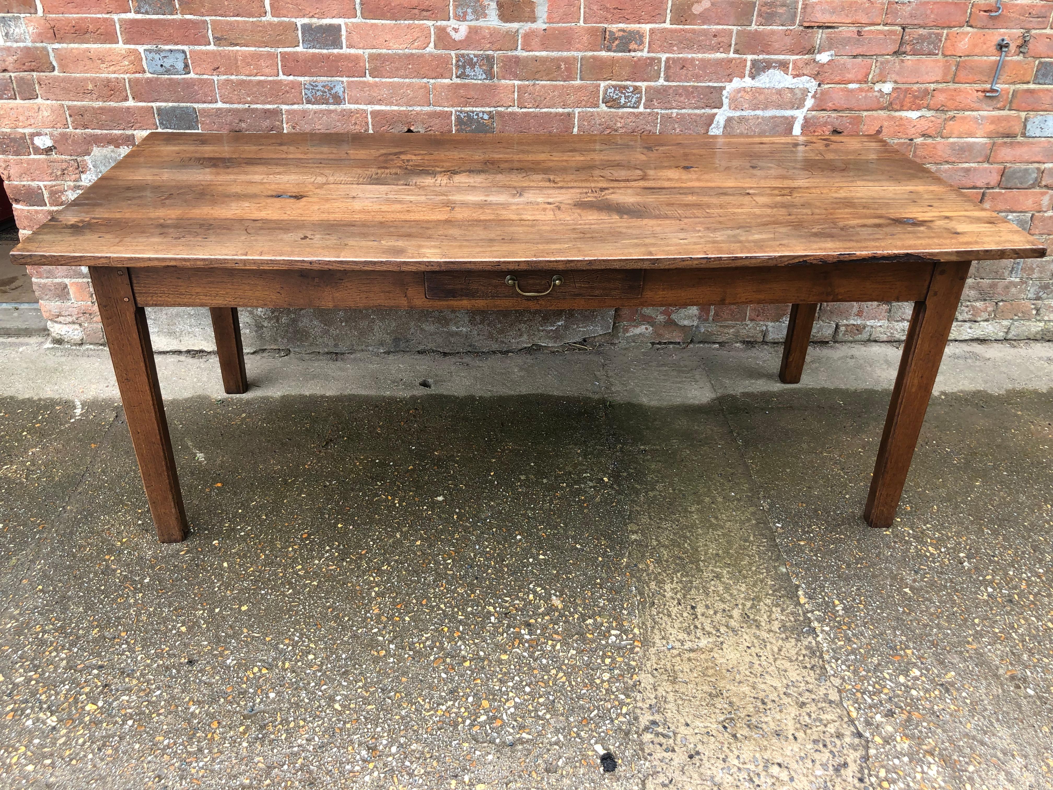 19th century french chestnut dining tables