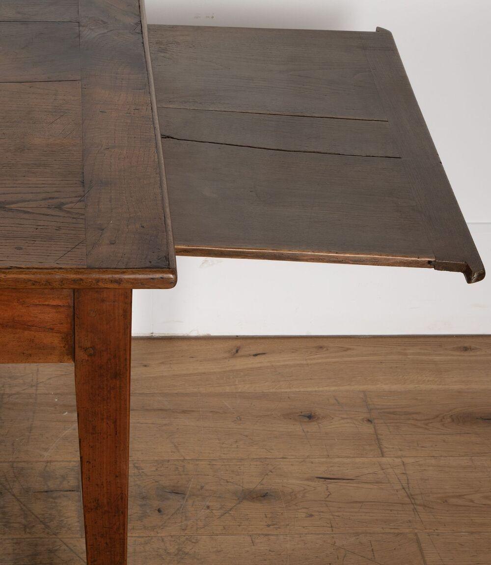 19th Century French Chestnut Farmhouse Table 1