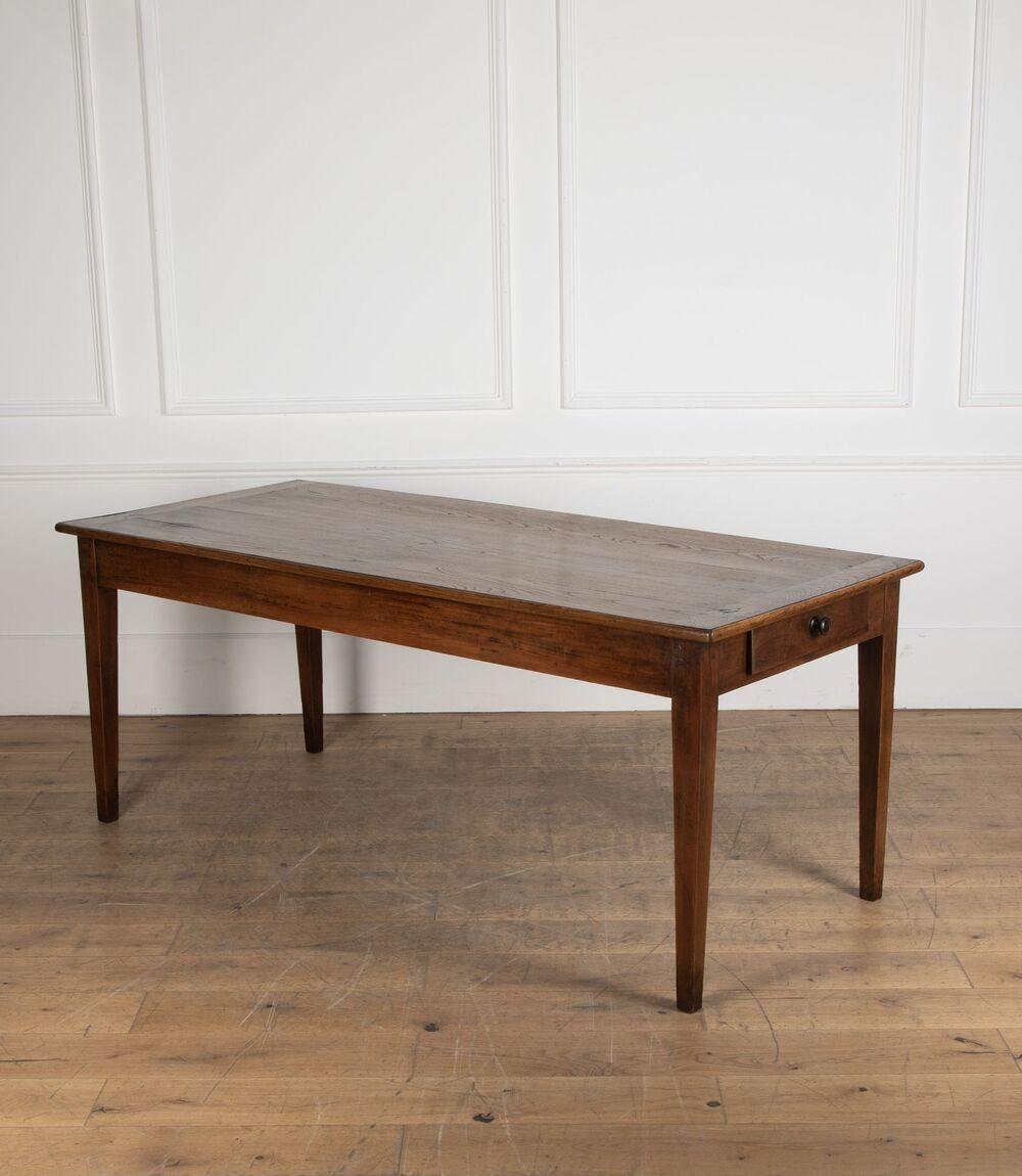 19th Century French Chestnut Farmhouse Table 5