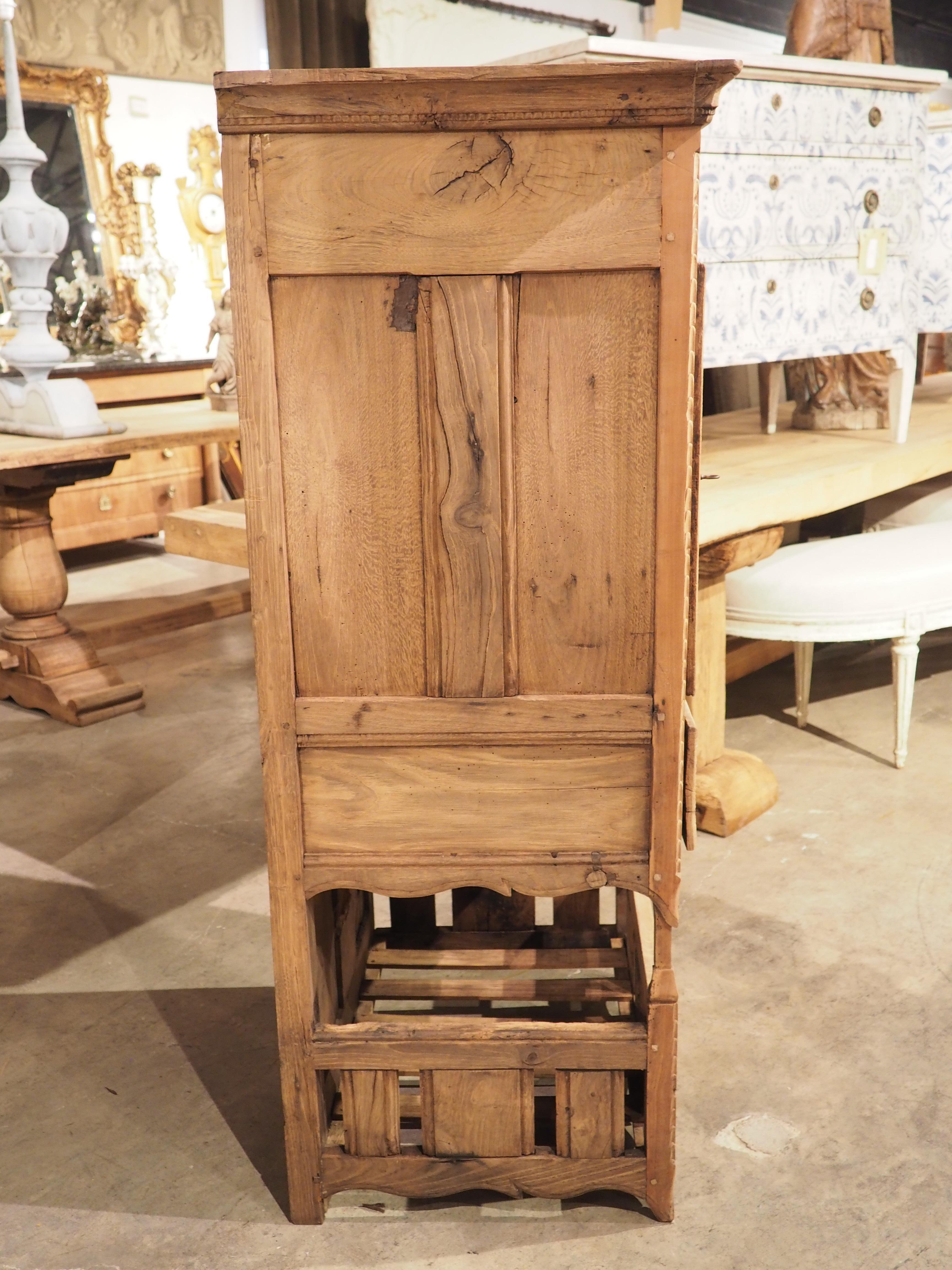 19th Century French Chestnut Garde Manger or Food Cabinet from Normandy 2