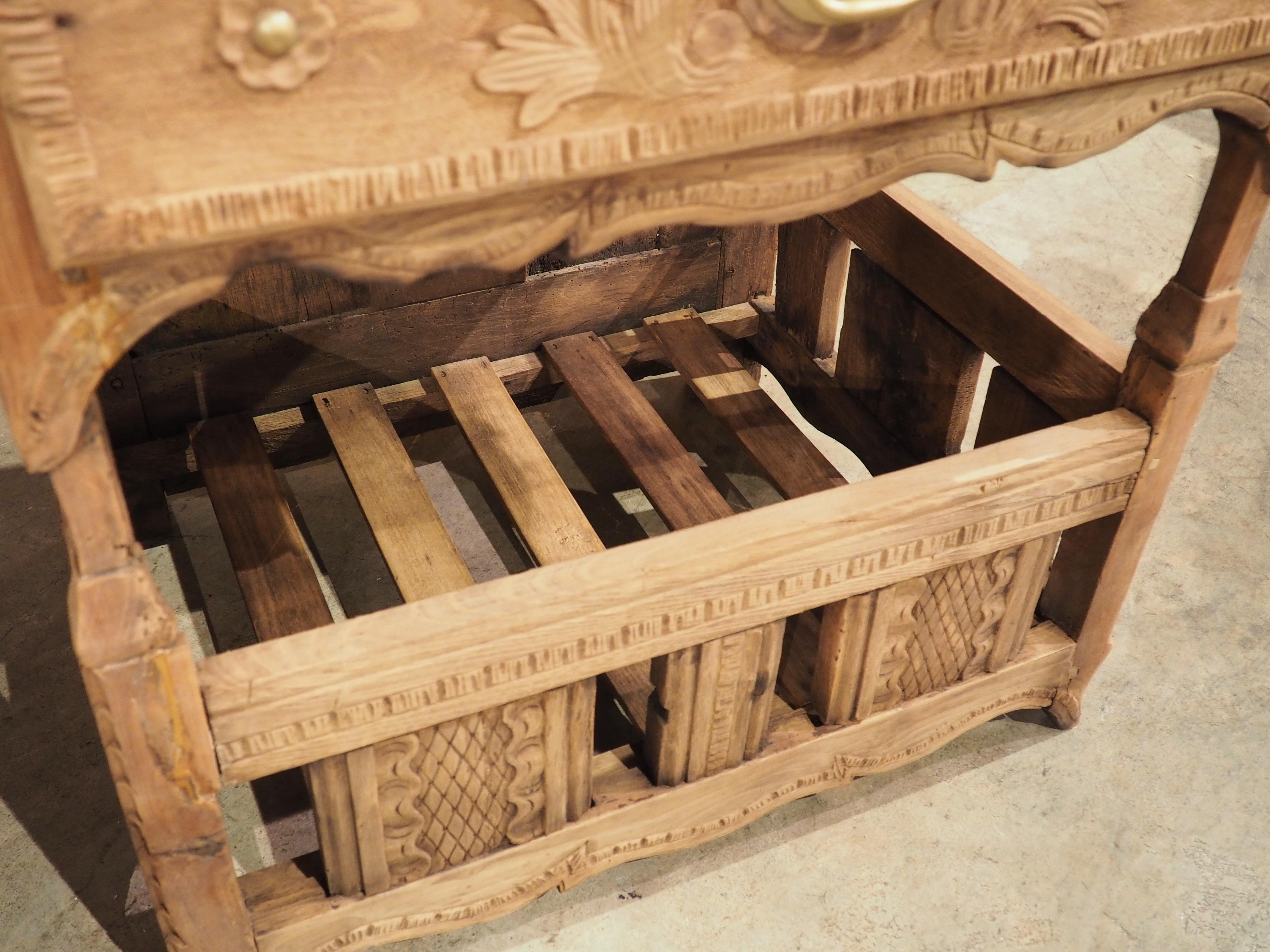 19th Century French Chestnut Garde Manger or Food Cabinet from Normandy 3