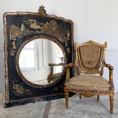 19th Century French Chinoiserie Mirror