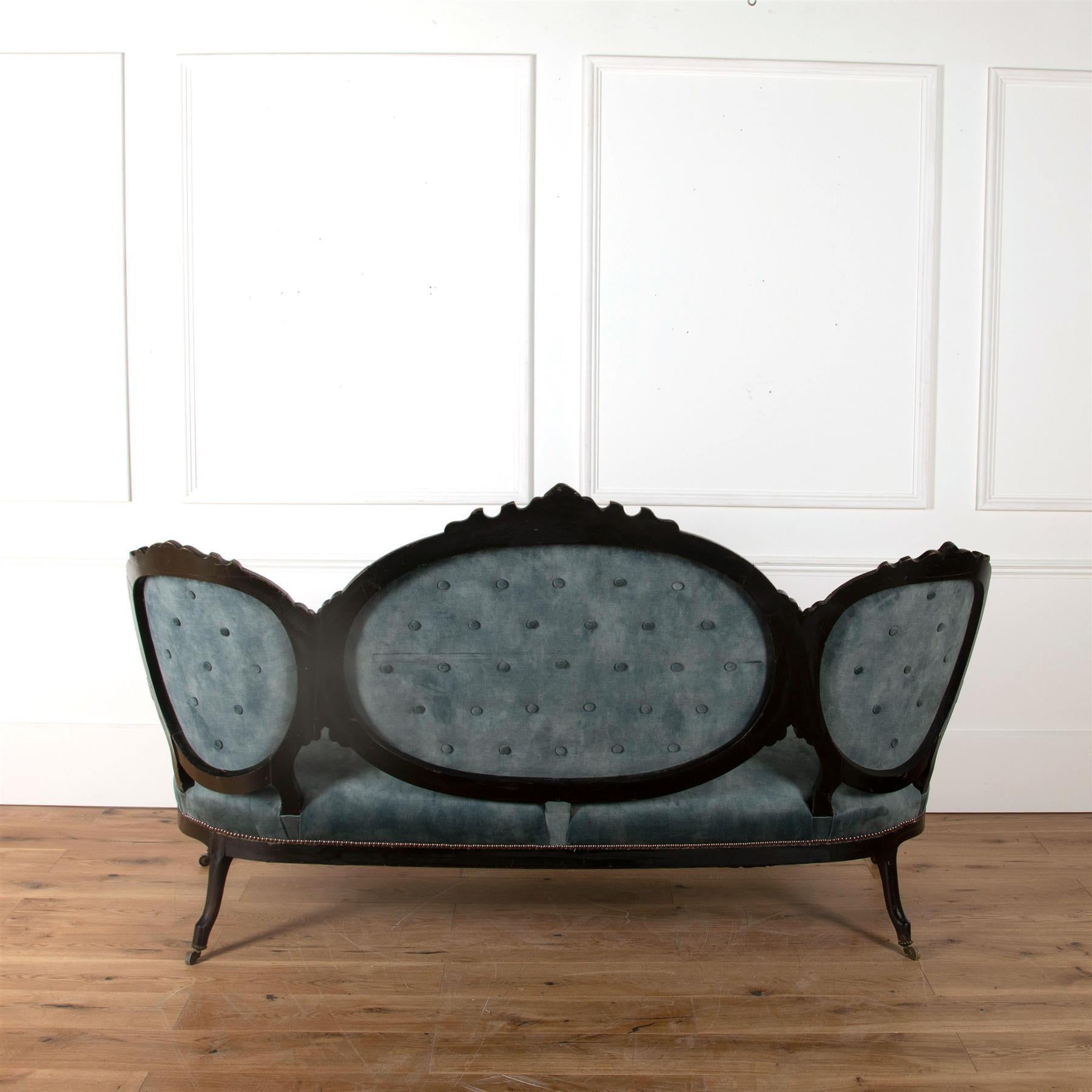 19th Century French Chinoiserie Sofa In Good Condition For Sale In Gloucestershire, GB