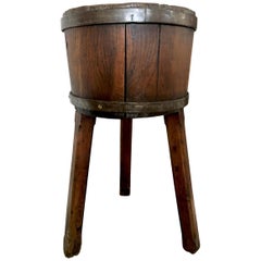 Antique 19th Century French Chopping Block