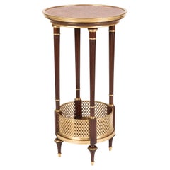 19th Century French Circular Side Table in the Louis XVI Style by Henry Dasson