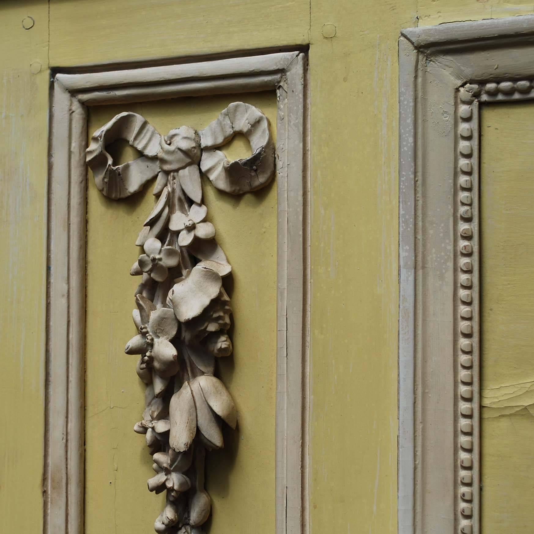 19th Century French Classical Trumeau Mirror In Good Condition In Casteren, NL