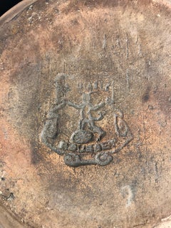 19th Century French Clay Oven for Roasting Chestnuts