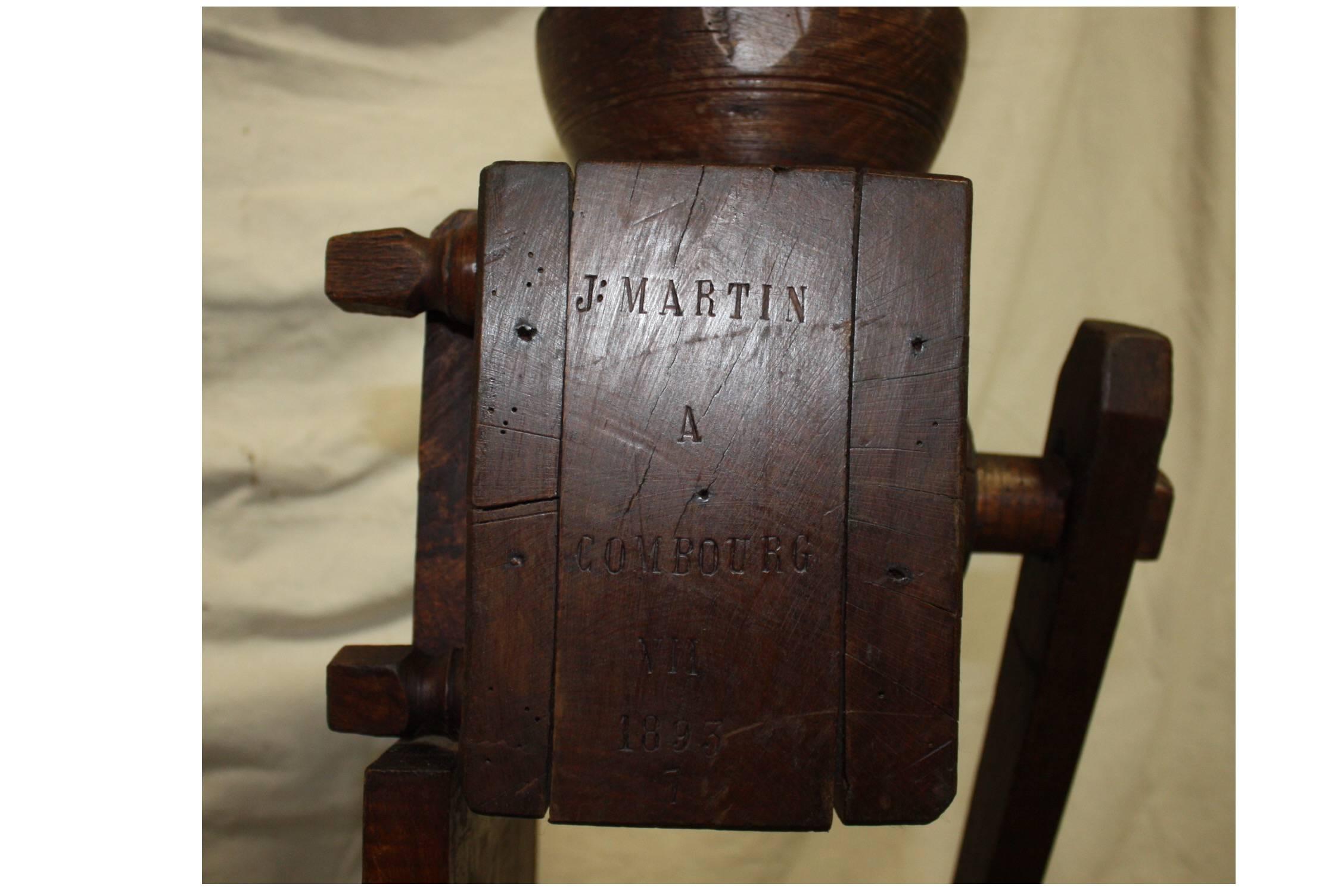 Molinillo de café francés del siglo XIX 6