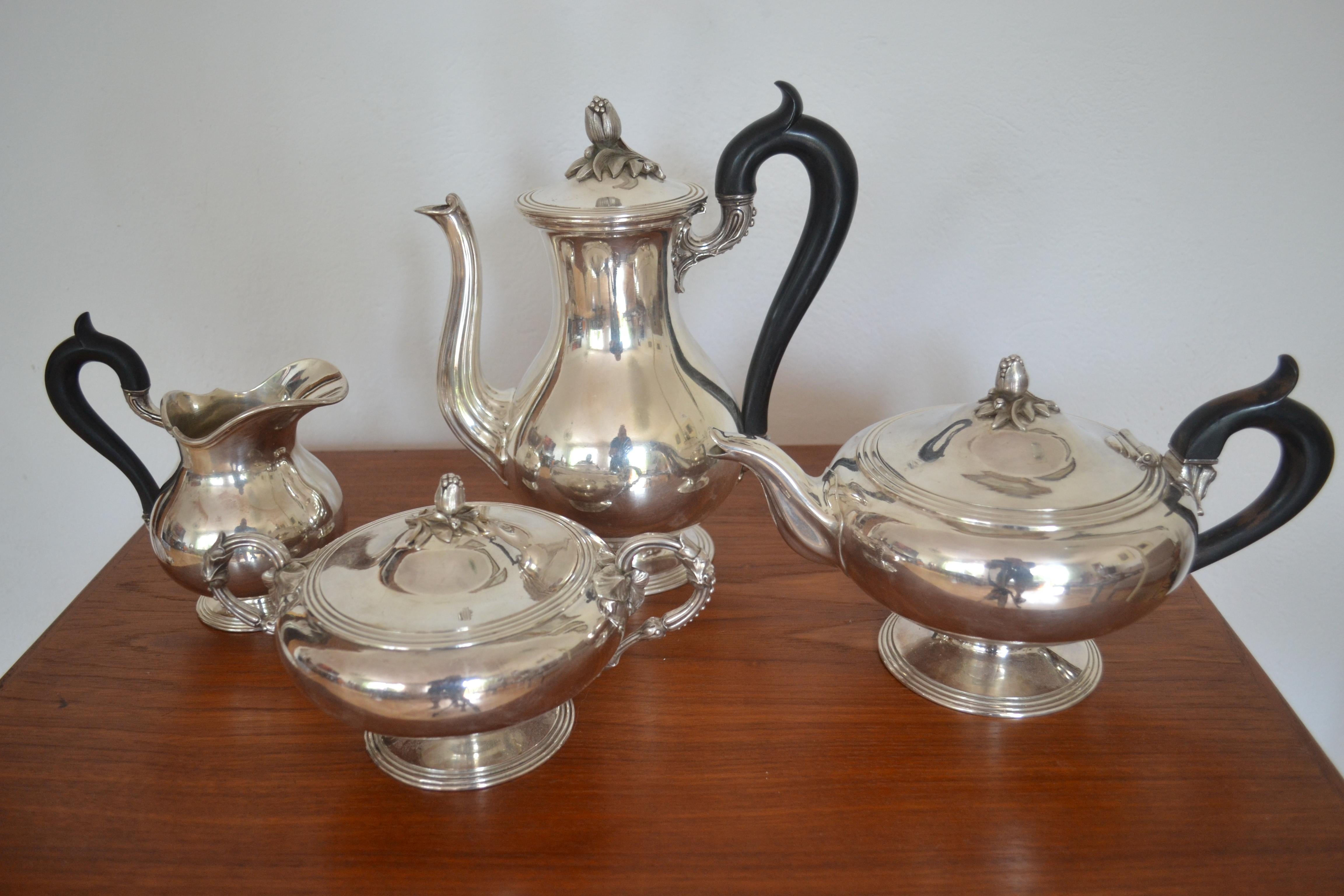 19th Century French Coffee Service Set from Christofle For Sale 2