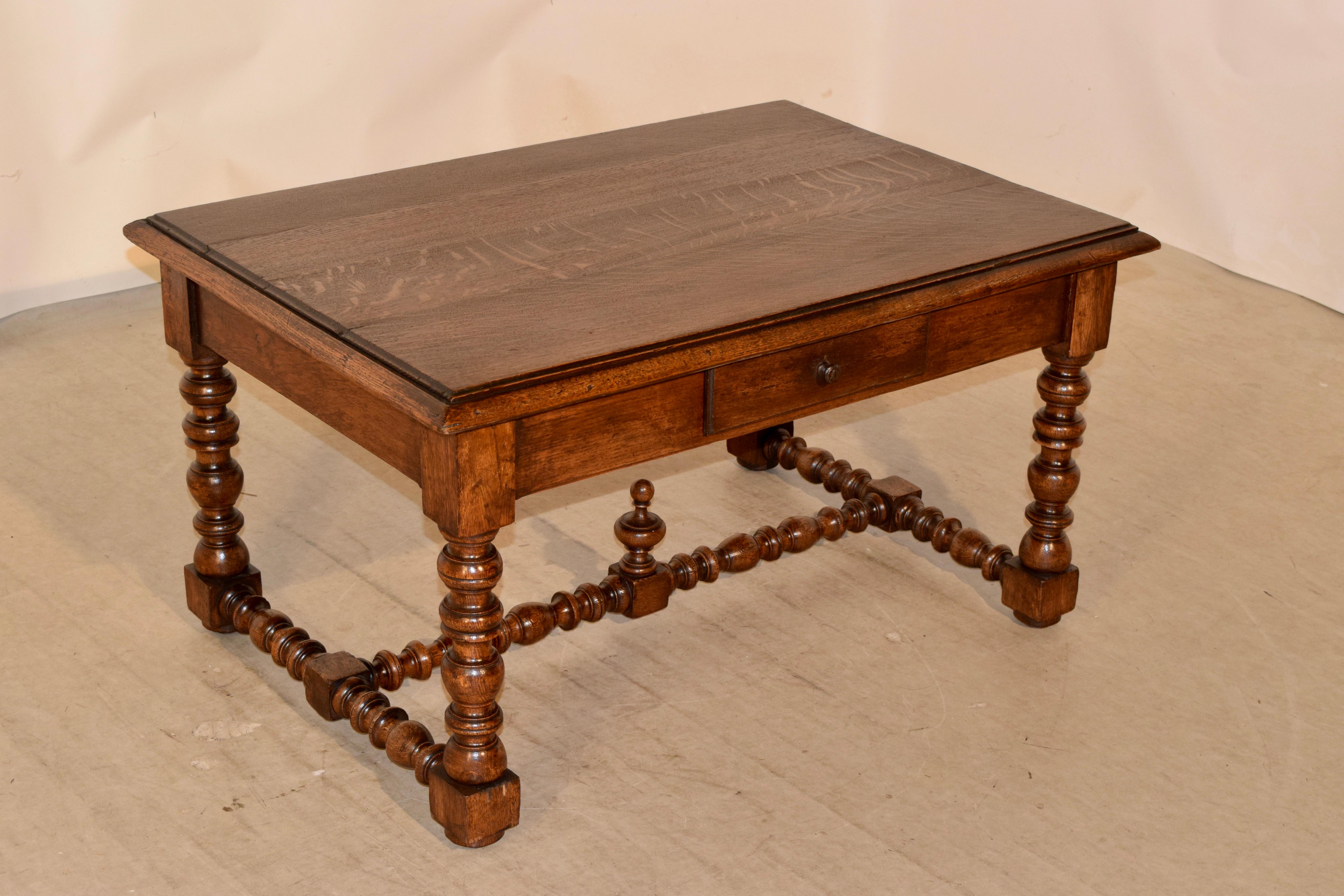Turned 19th Century French Coffee Table