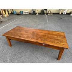 Tavolino francese del XIX secolo, in legno, stile rustico, dal design affascinante
