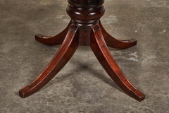19th Century French Colonial Five-Drawer Drum Table