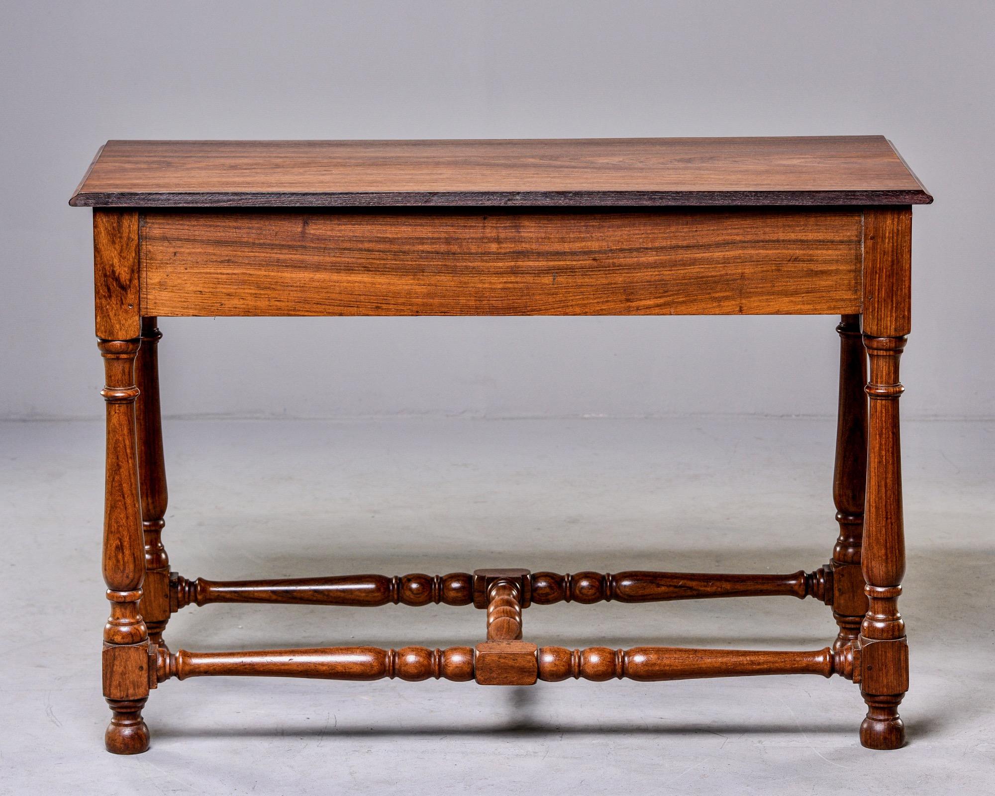 19th Century French Colonial Mahogany Console 11