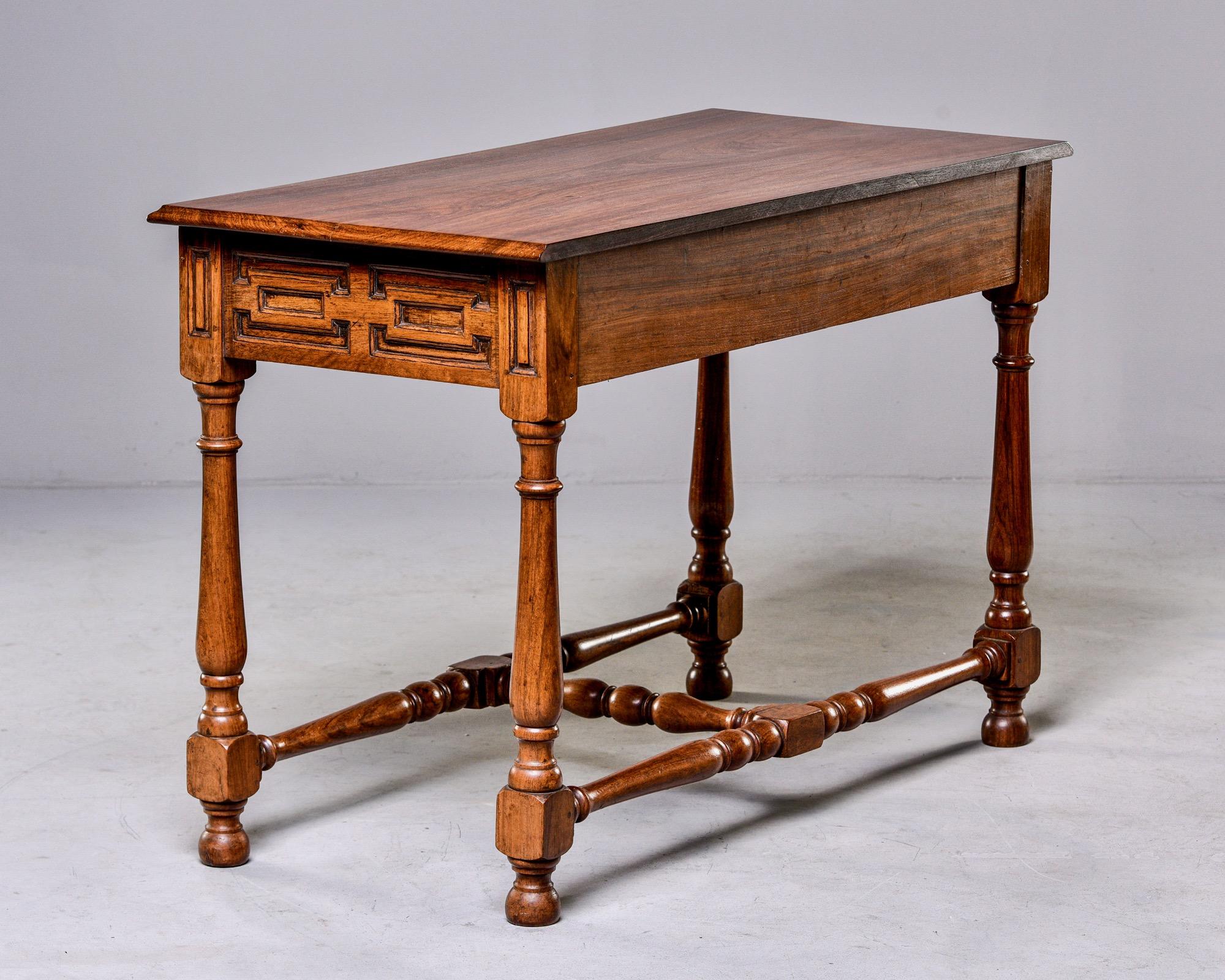 19th Century French Colonial Mahogany Console 2