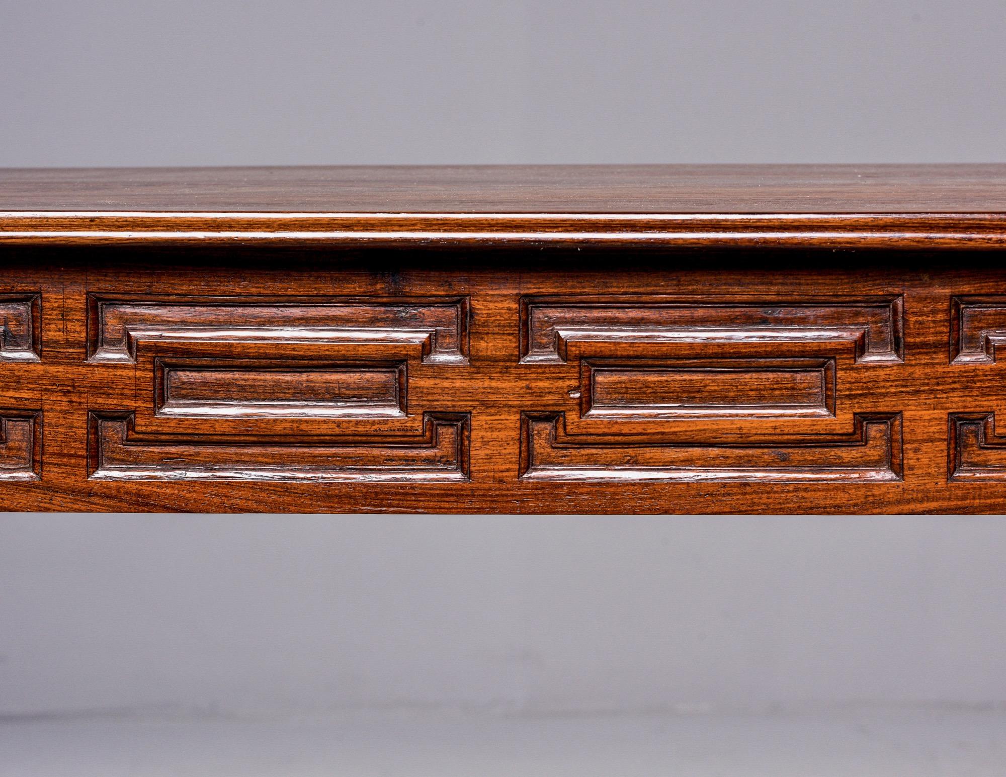 19th Century French Colonial Mahogany Console 4