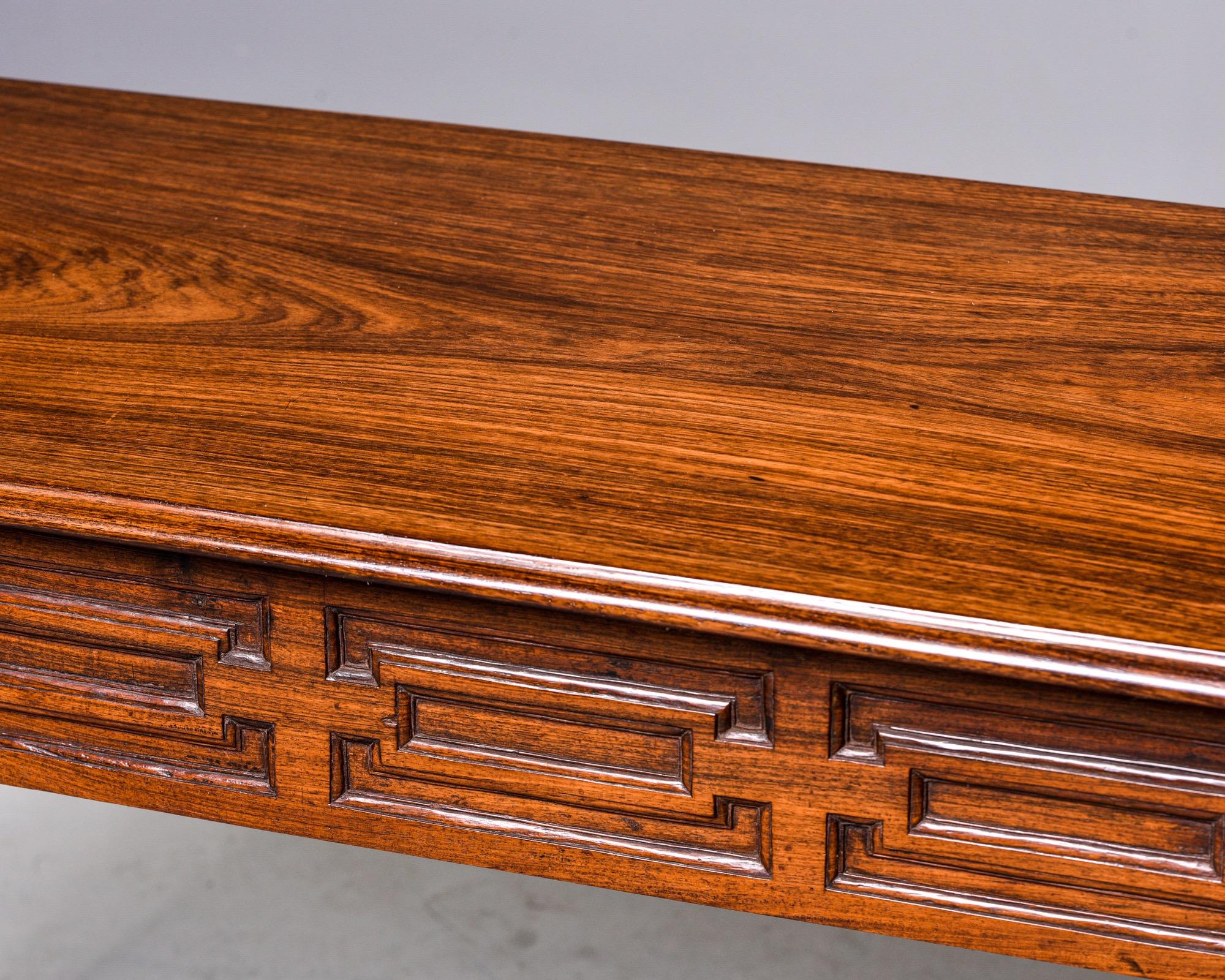 19th Century French Colonial Mahogany Console 6