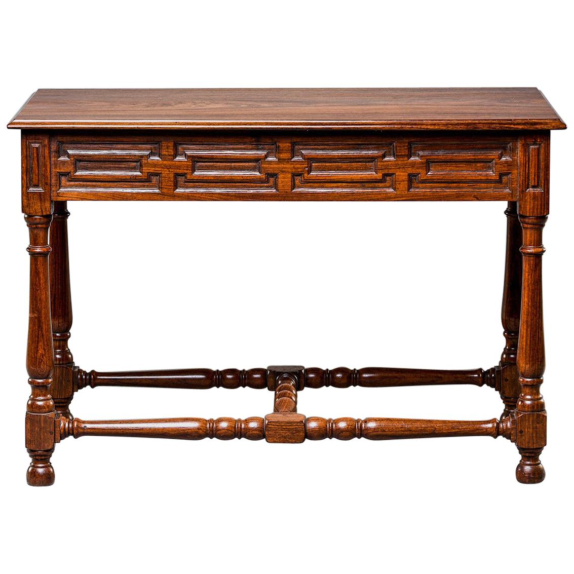 19th Century French Colonial Mahogany Console