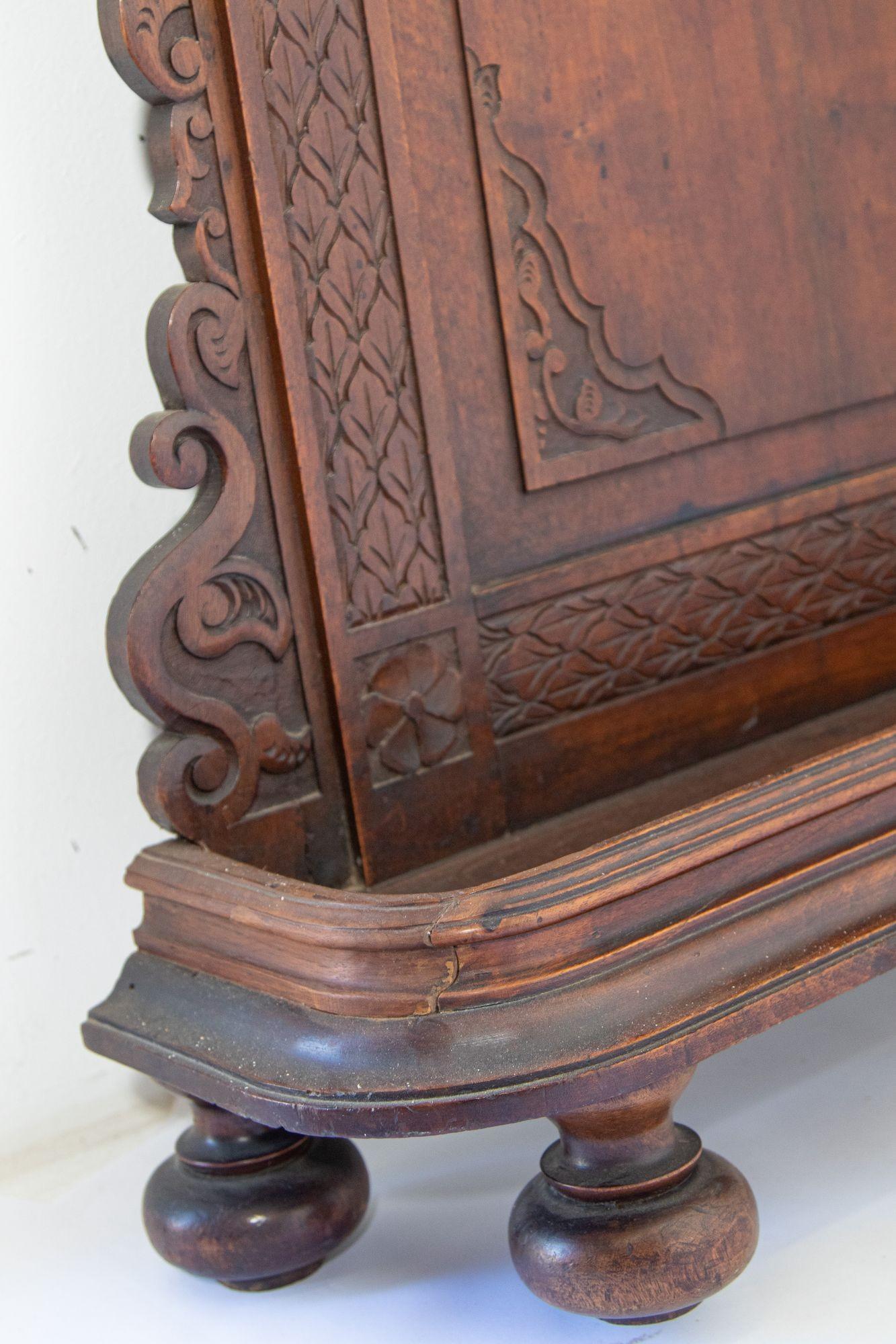 19th Century French Colonial Moorish Style Hall Tree 8