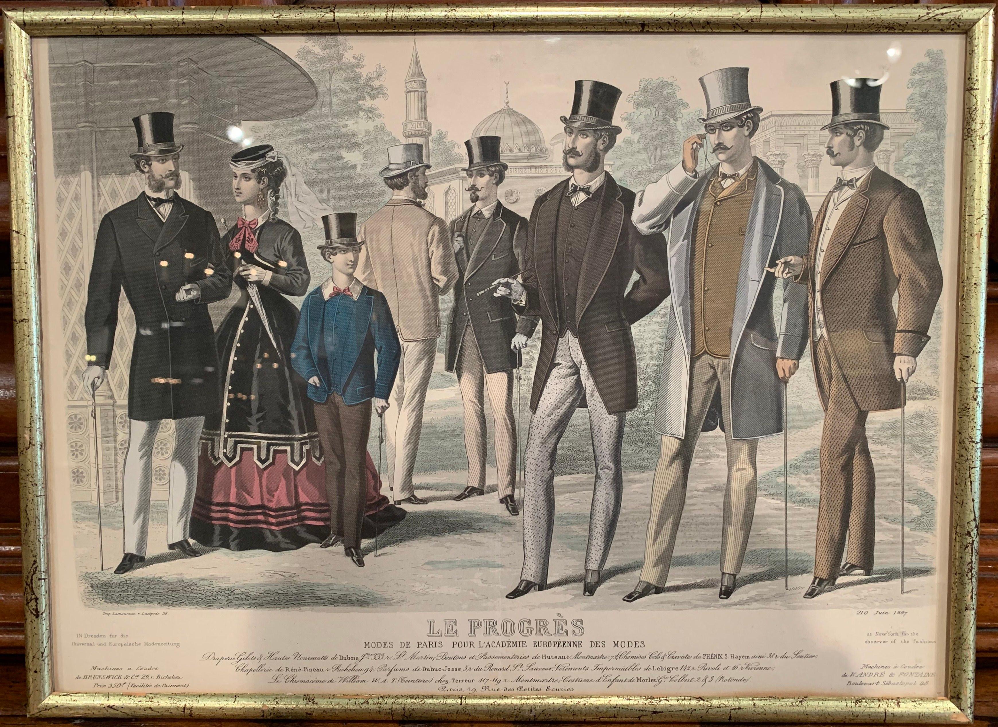 19th century men's fashion