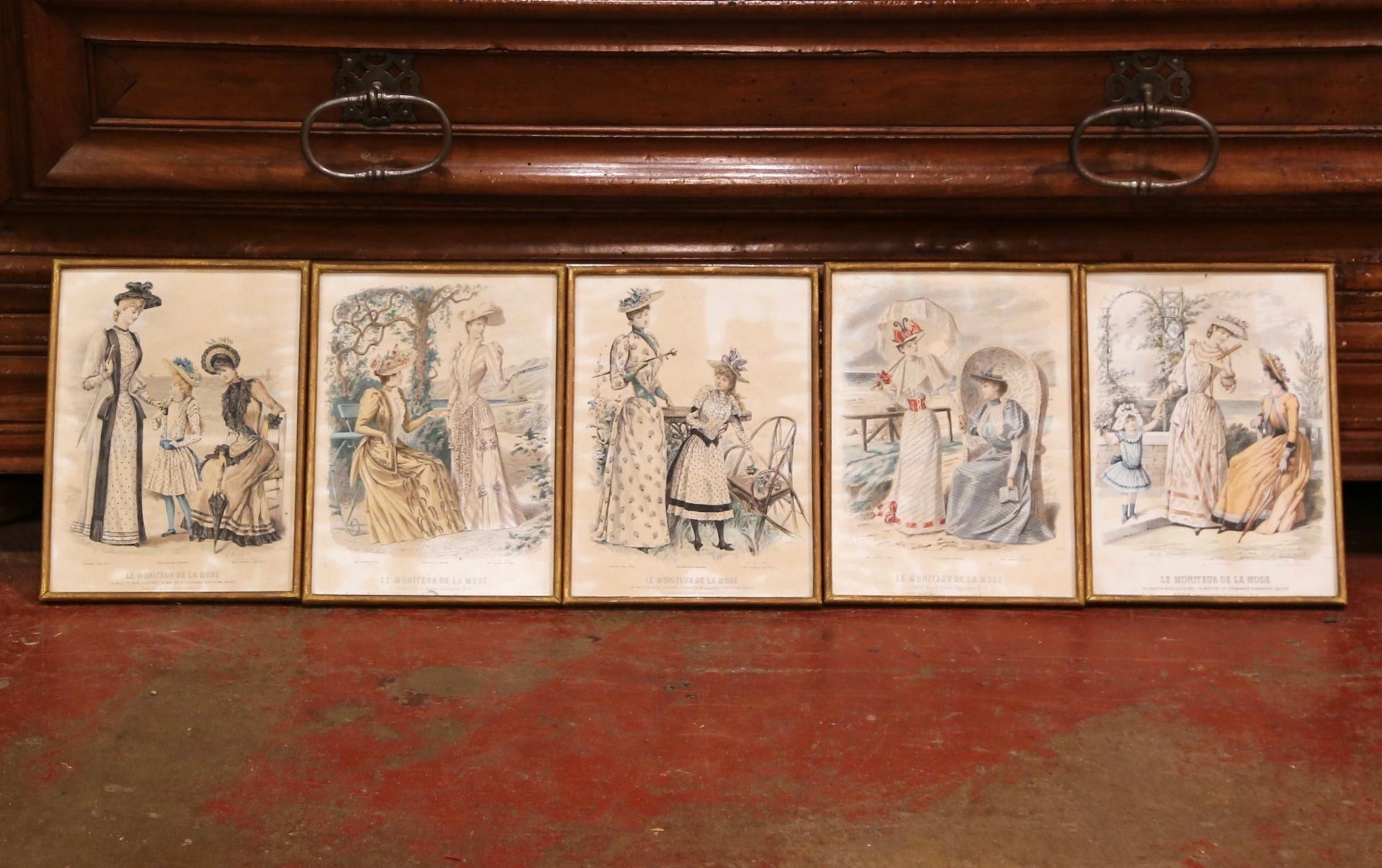 Decorate a bathroom or a walking closet with this collection of antique 