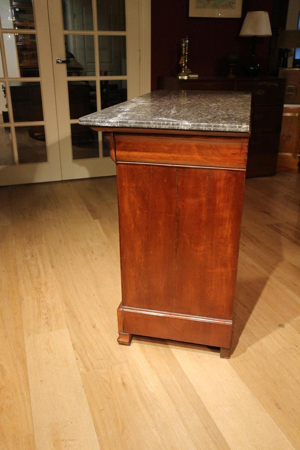 19th Century French Commode with Marble Top 3