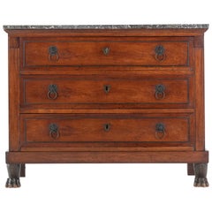 19th Century French Commode with Marble Top