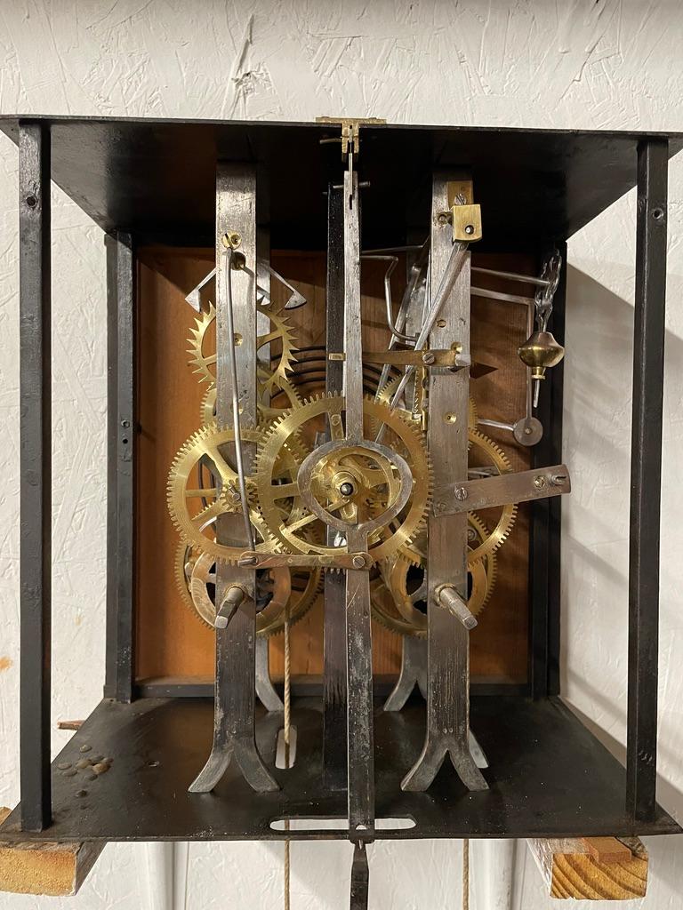 19th Century French Comtoise Grandfather Clock For Sale 4