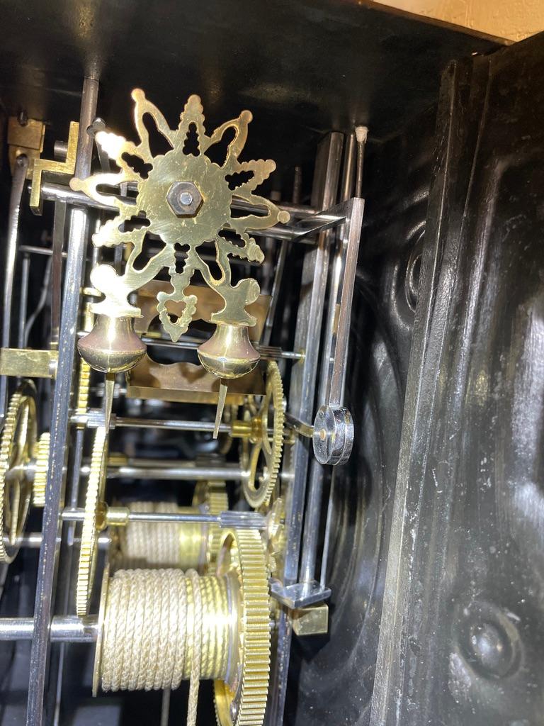19th Century French Comtoise Grandfather Clock For Sale 5