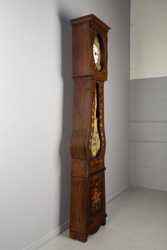 19th Century French Comtoise Grandfather Clock