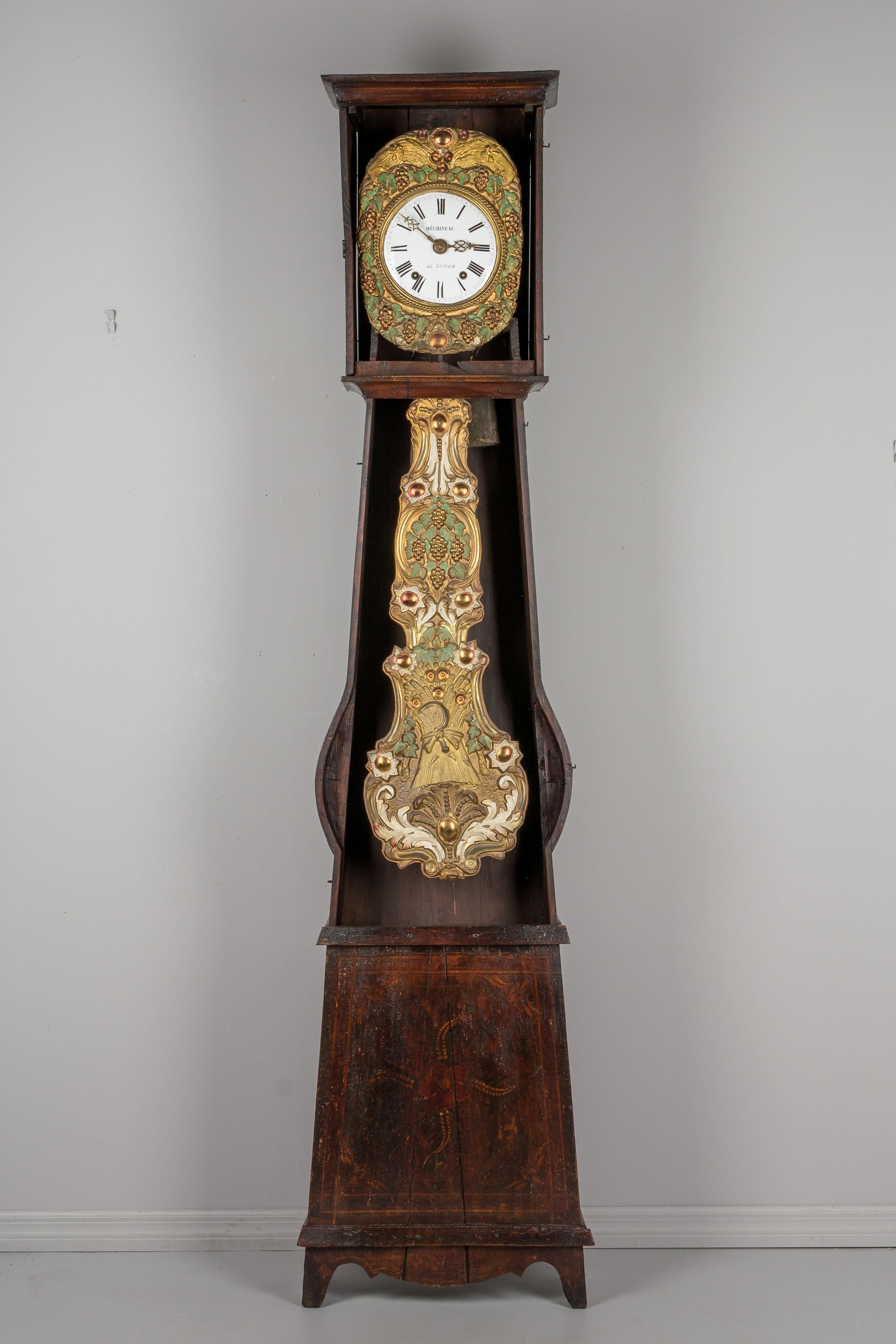 french floor clock