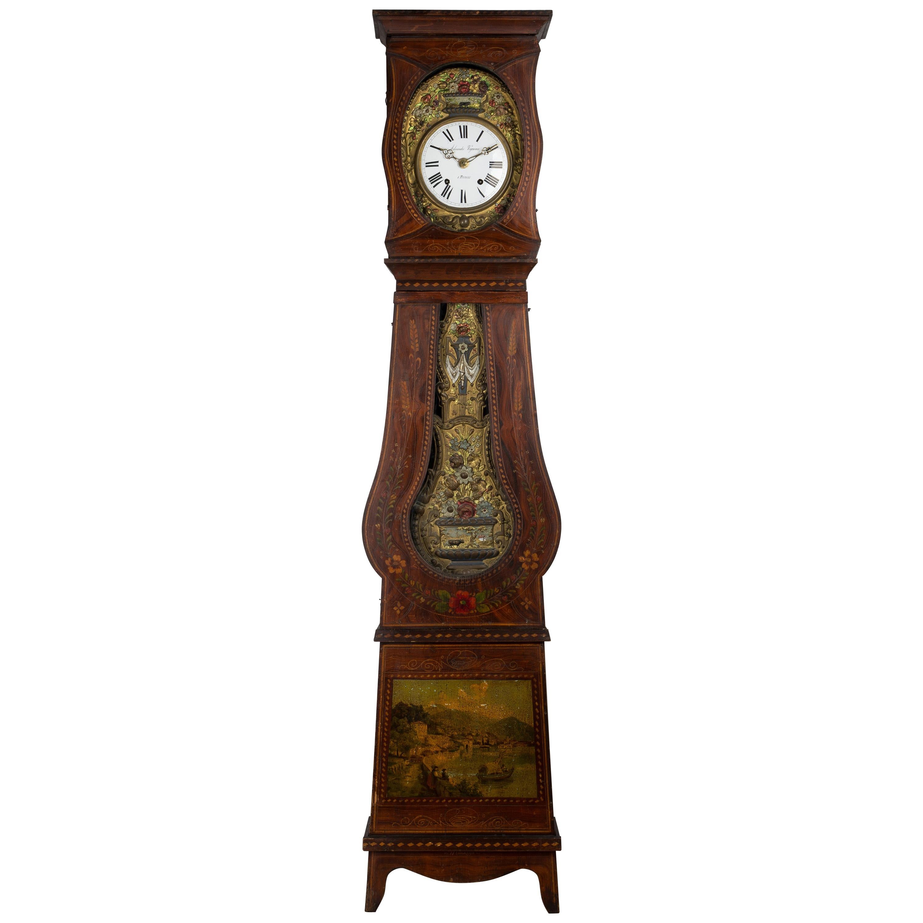 horloge comtoise du 19ème siècle