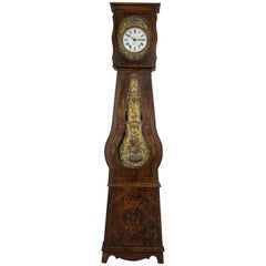 19th Century French Comtoise Grandfather Clock