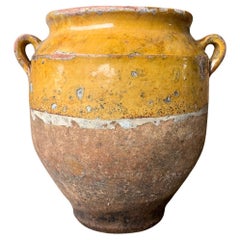 19th Century French Confit Pot Antique 19th Century French Confit Pot