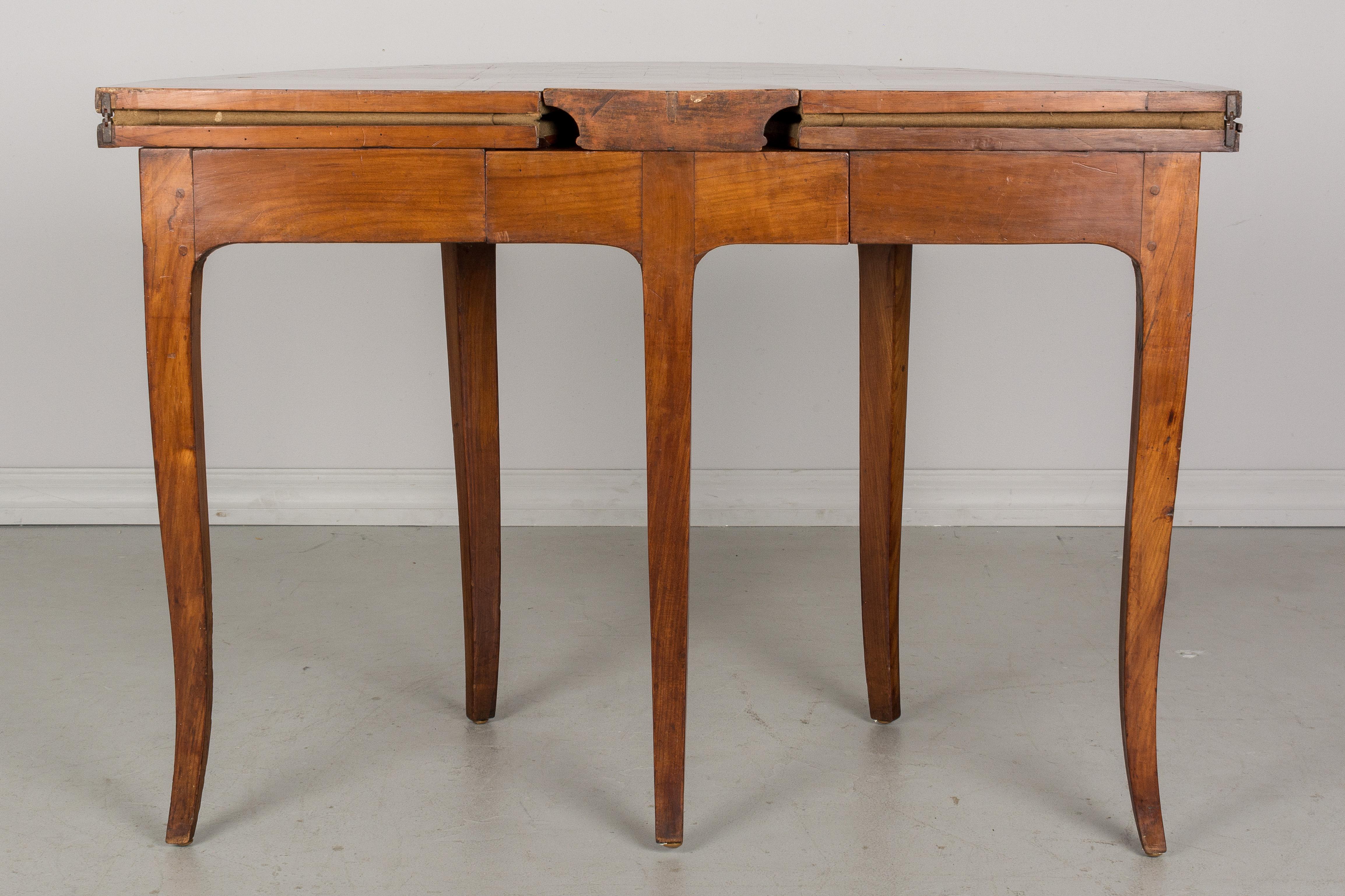 19th Century French Console Game Table 1