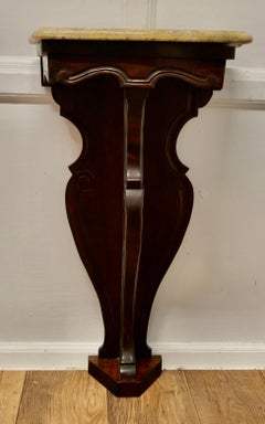 19th Century French Console or Pier Table with Marble top