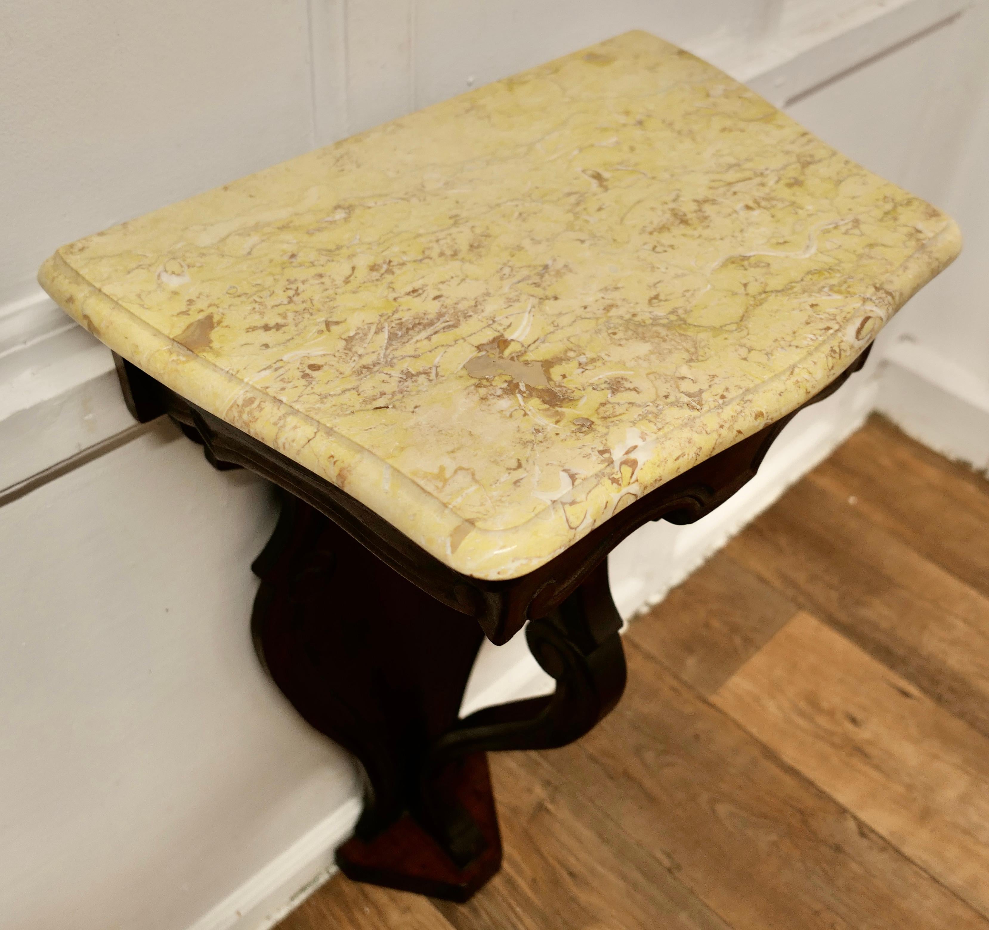 19th Century French Console or Pier Table with Marble top    For Sale 2