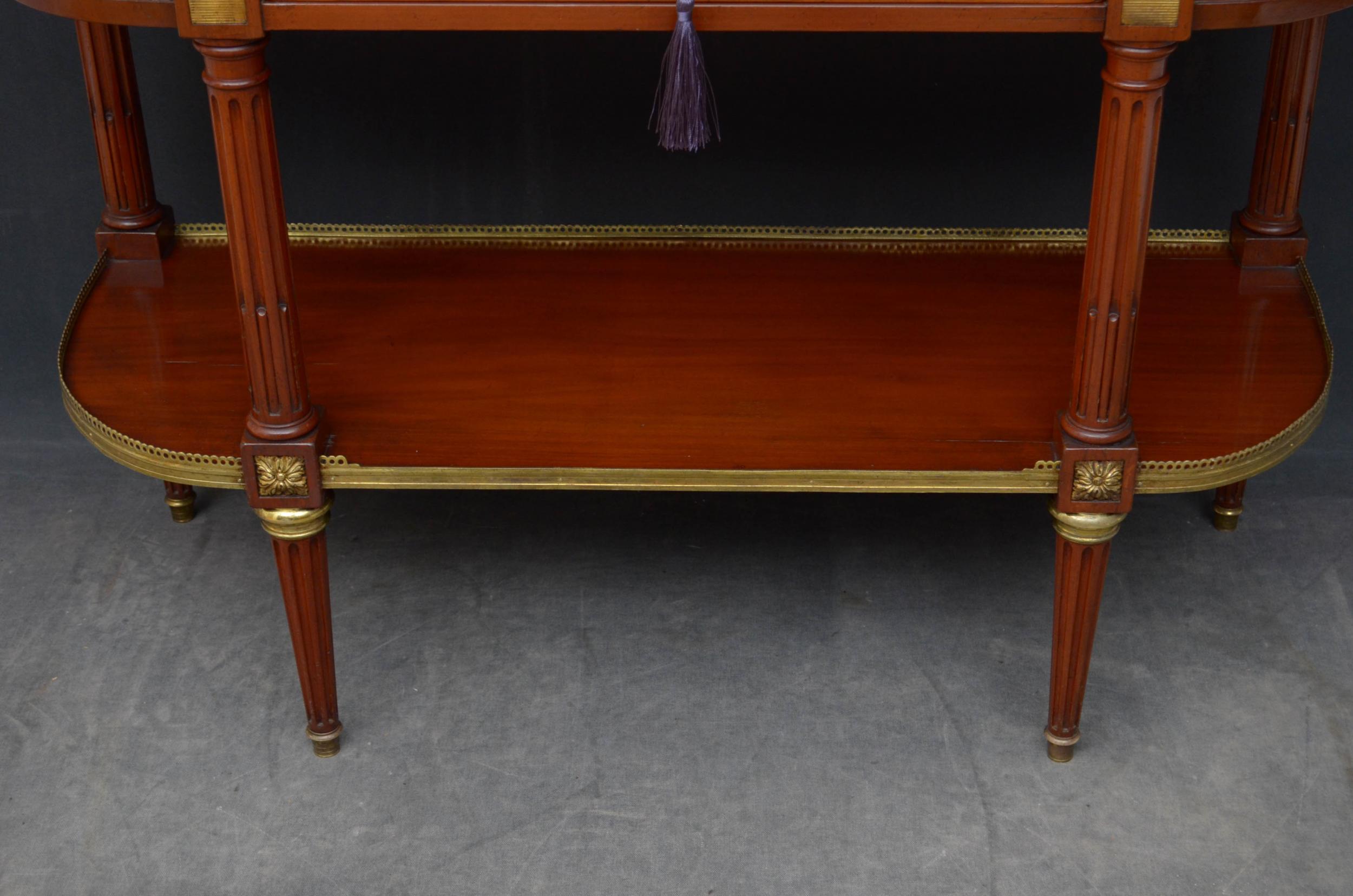 19th Century French Console or Serving Table 8